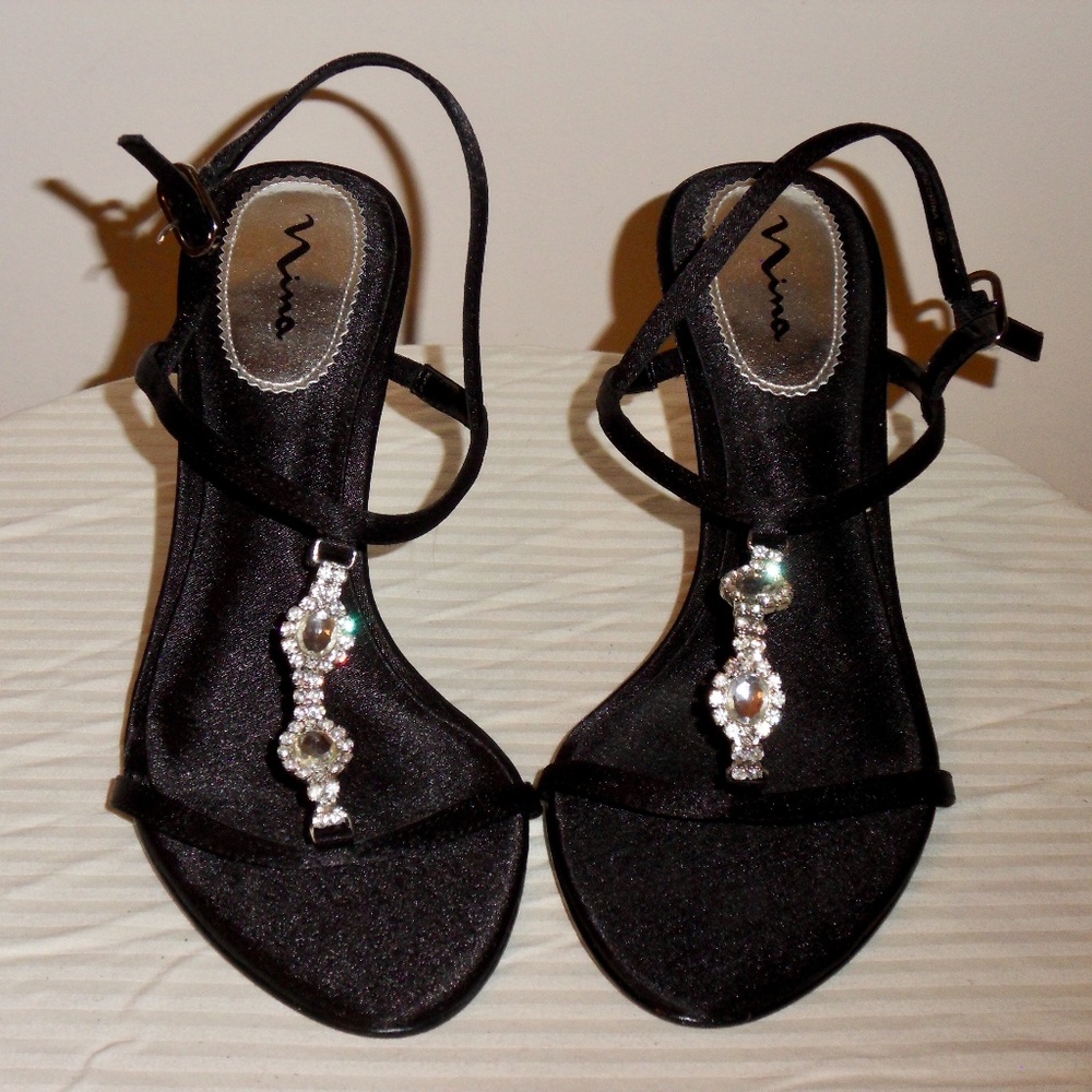 Nina "After 5"  Black  Heels